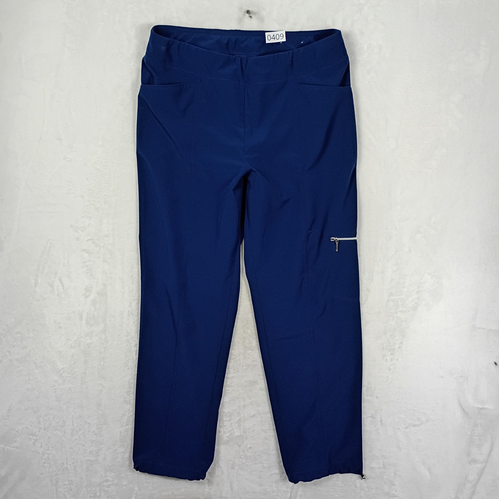 Zenergy By Chico's Ankle Pants Womens 1.5 Toggle Hem Nurse Scrub Hiking Utility